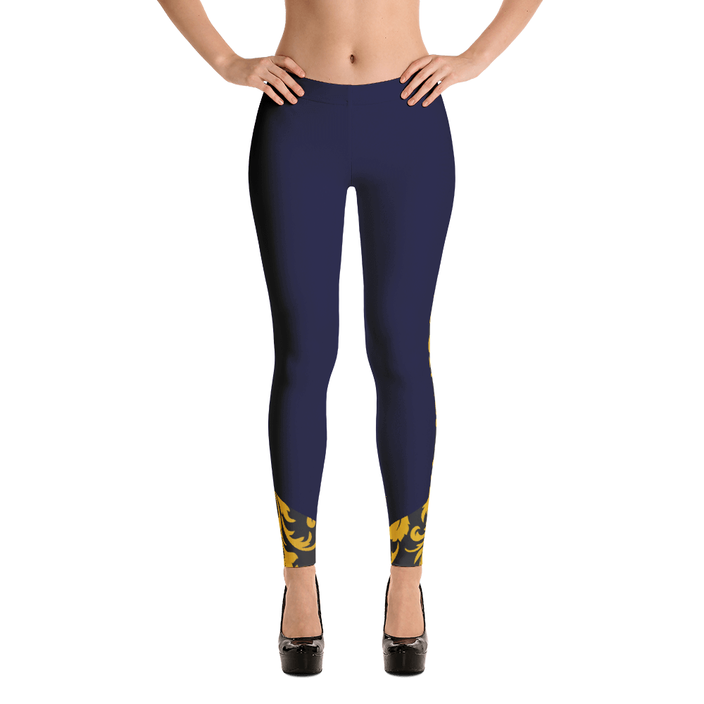 ROYAL. Heiress Royal Blue Spandex Leggings