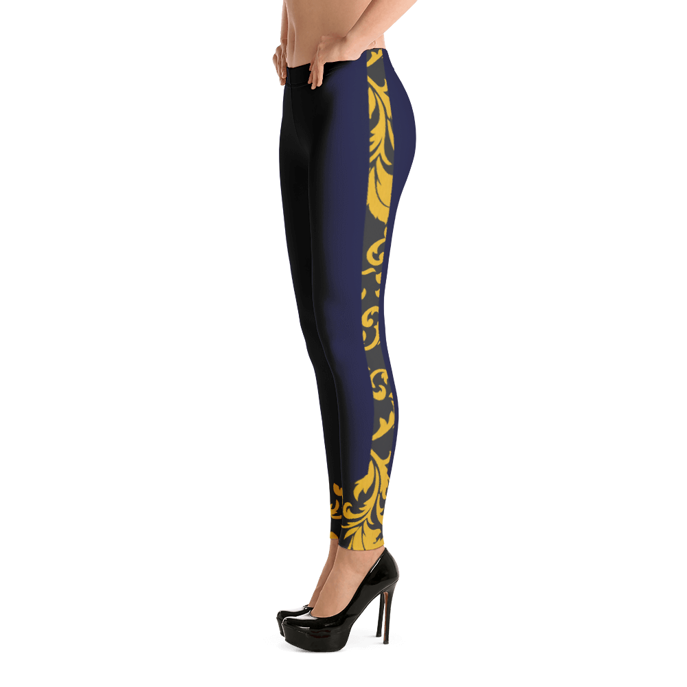 ROYAL. Heiress Royal Blue Spandex Leggings