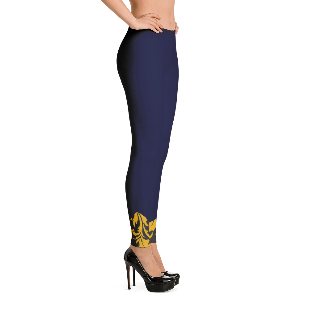 ROYAL. Heiress Royal Blue Spandex Leggings