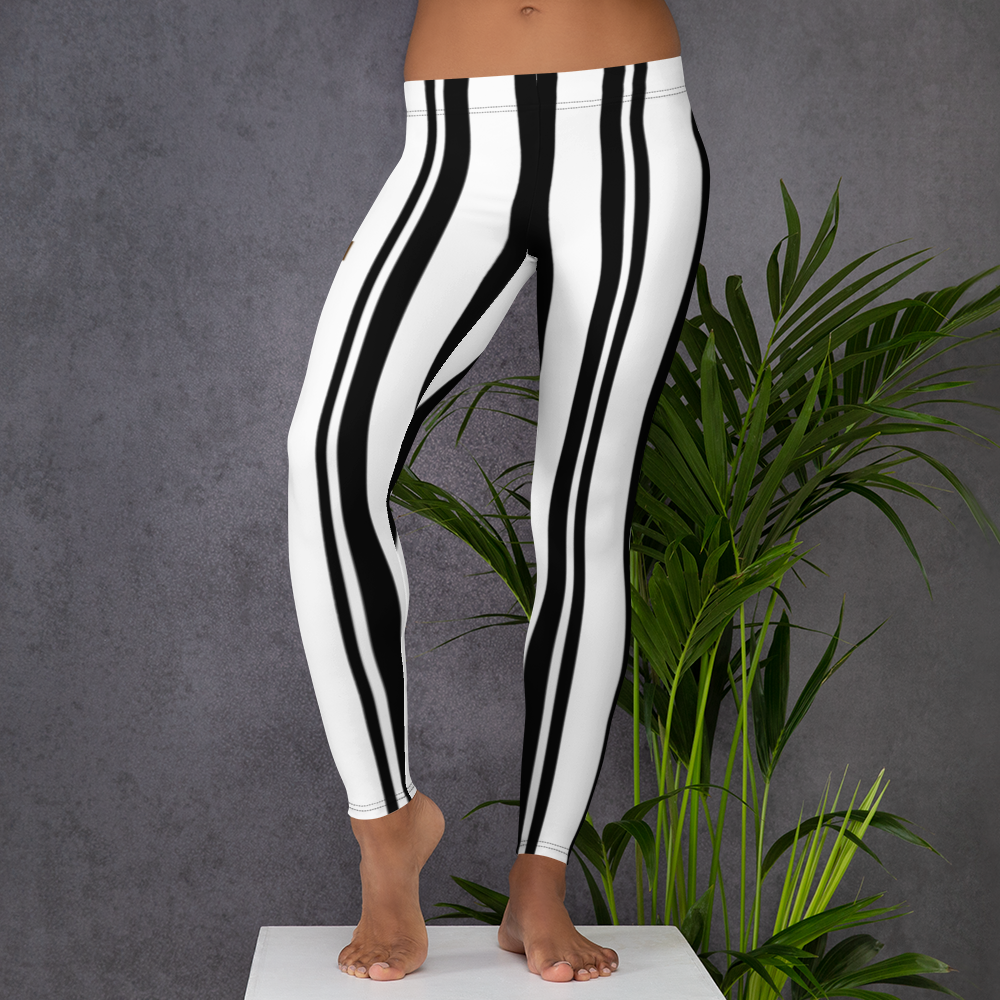 ROYAL. WEAR | ZEBRA CHROMA STRIPES LEGGINGS Fly Girl Original Zebra & Zebra Varieties