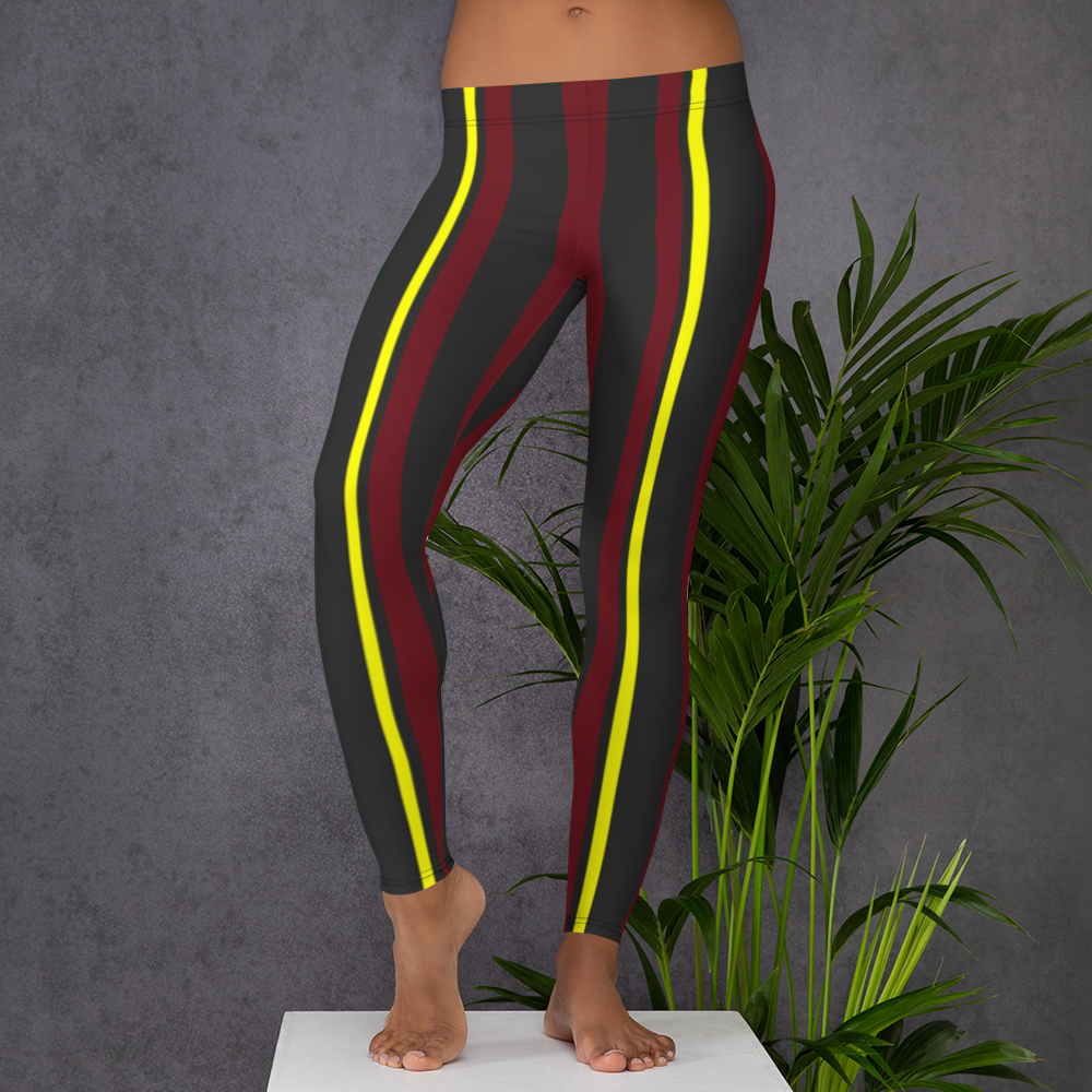 ROYAL. WEAR | ZEBRA CHROMA STRIPES LEGGINGS Fly Girl Original Zebra & Zebra Varieties