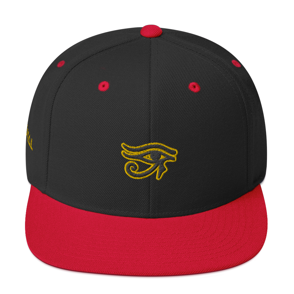 ROYAL. | Urban Resort | Nu Afrique Eye of Ra Crxwn Snapback 2-Tone Honeycomb 2 VARIETIES