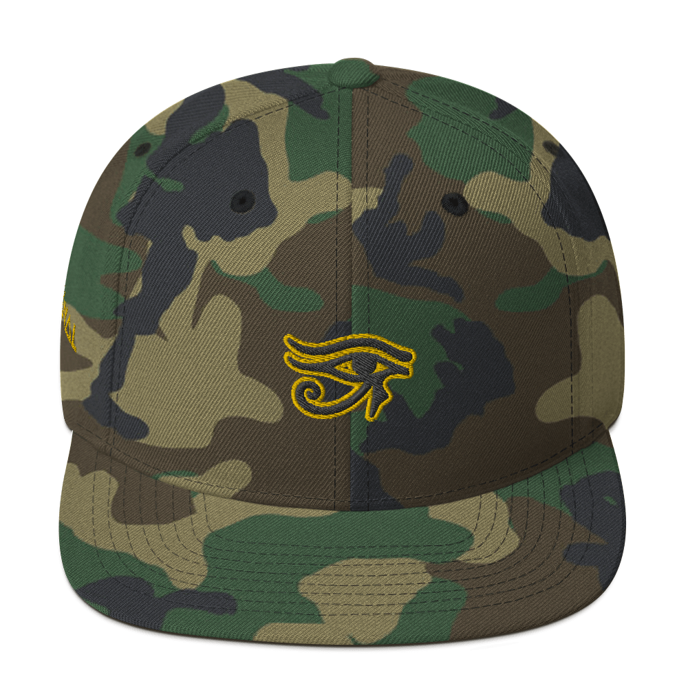 ROYAL. | Urban Resort | Nu Afrique Eye of Ra Crxwn Snapback Camo