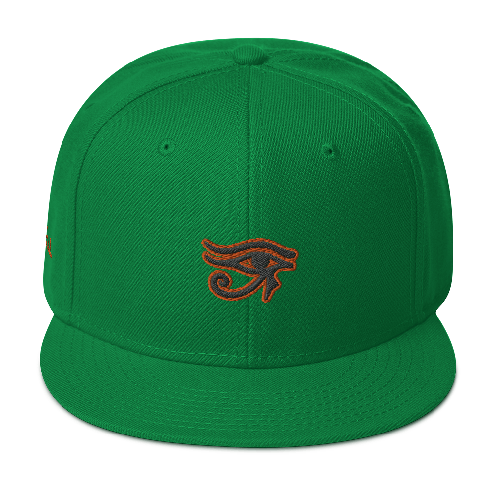 ROYAL. | Urban Resort | Conscious Culture Eye of Ra Crxwn Snapback ORANGE 11 VARIETIES