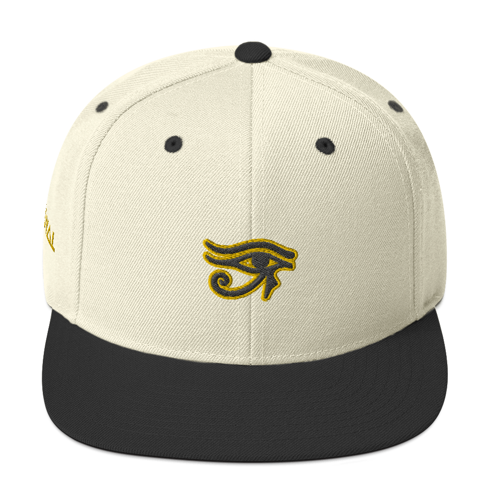ROYAL. | Urban Resort | Nu Afrique Eye of Ra Crxwn Snapback 2-Tone Honeycomb 2 VARIETIES