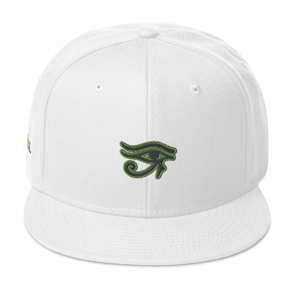 ROYAL. | Urban Resort | Conscious Culture Eye of Ra Crxwn Snapback KIWI 8 VARIETIES