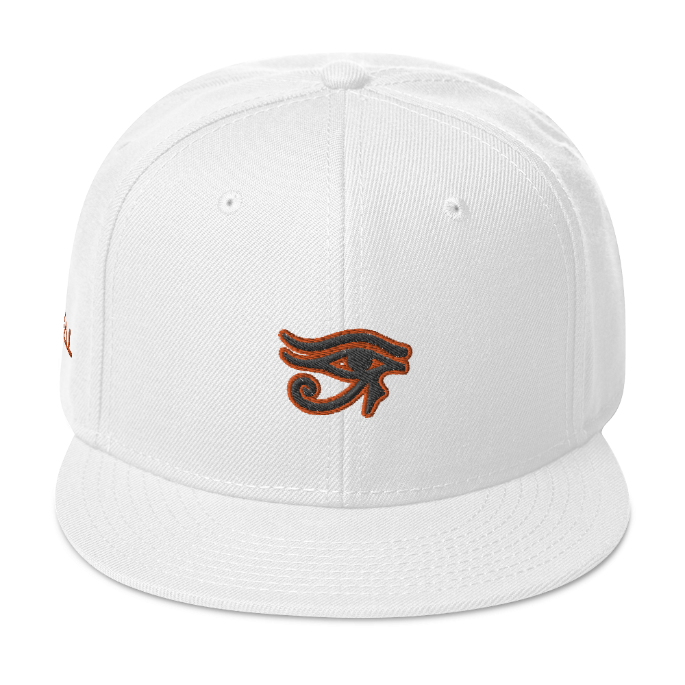 ROYAL. | Urban Resort | Conscious Culture Eye of Ra Crxwn Snapback ORANGE 11 VARIETIES