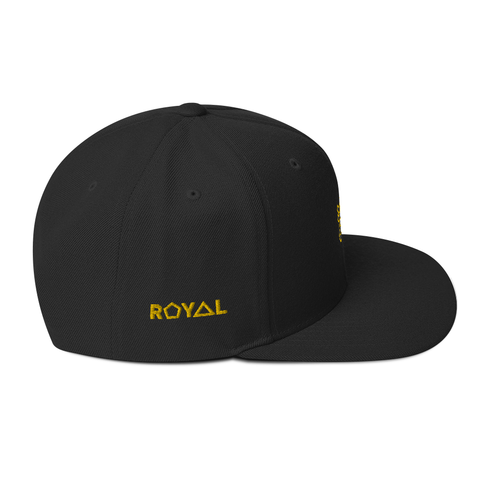 ROYAL. | Urban Resort | Nu Afrique Eye of Ra Crxwn Snapback Solid Honeycomb 3 VARIETIES