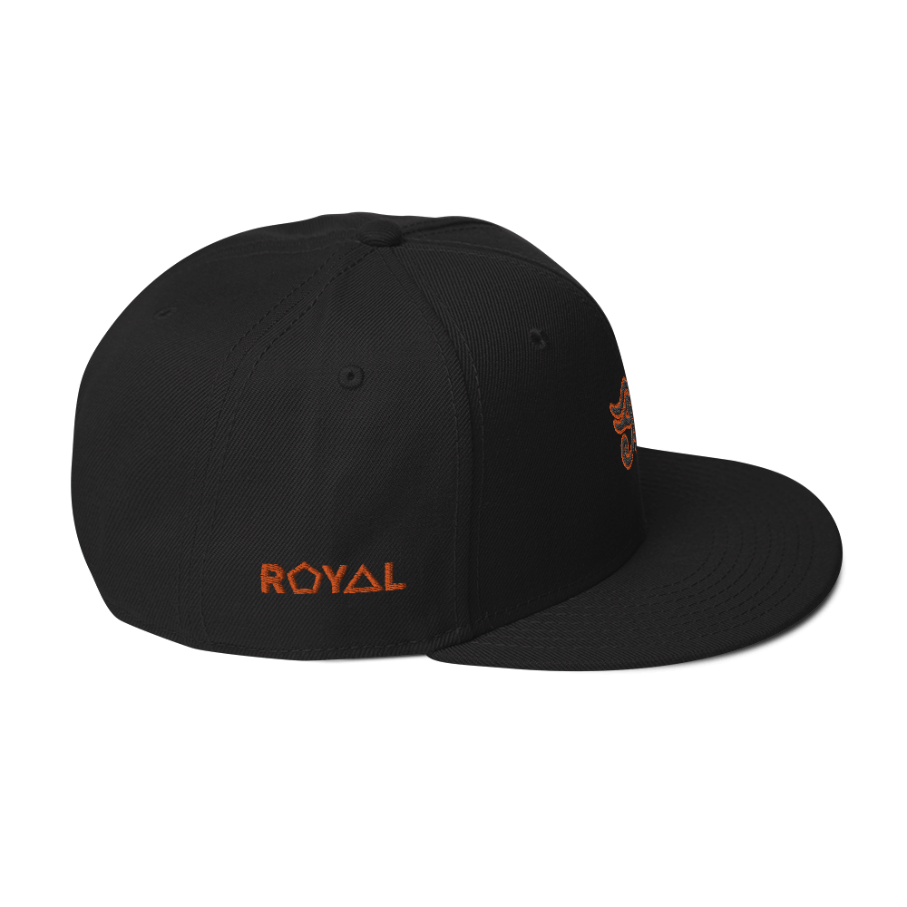 ROYAL. | Urban Resort | Conscious Culture Eye of Ra Crxwn Snapback ORANGE 11 VARIETIES