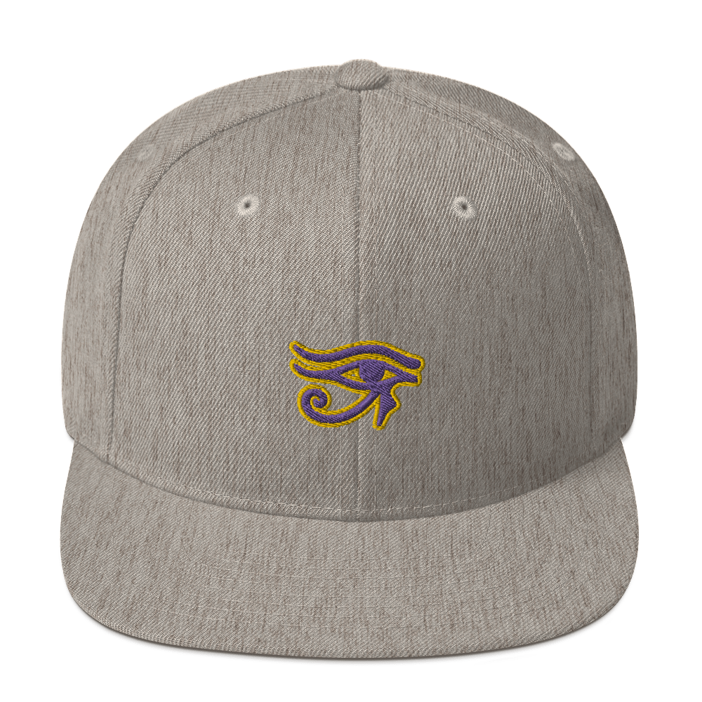 ROYAL. | Urban Resort | Conscious Culture Eye of Ra Crxwn Snapback PURP 4 VARIETIES