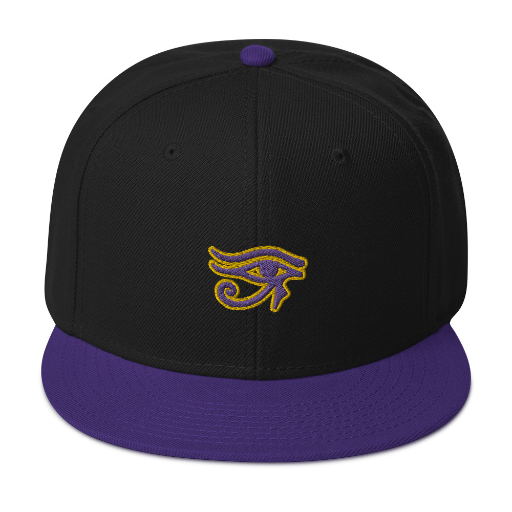 ROYAL. | Urban Resort | Conscious Culture Eye of Ra Crxwn Snapback PURP 4 VARIETIES