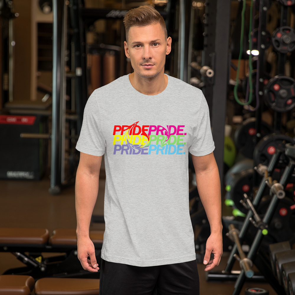 FEMME UNIV | LGBTQ PRIDEFEST Pride Swirl Unisex Tees VARIETIES AVAILABLE