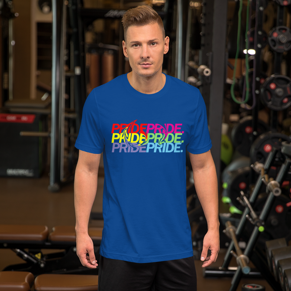 FEMME UNIV | LGBTQ PRIDEFEST Pride Swirl Unisex Tees VARIETIES AVAILABLE