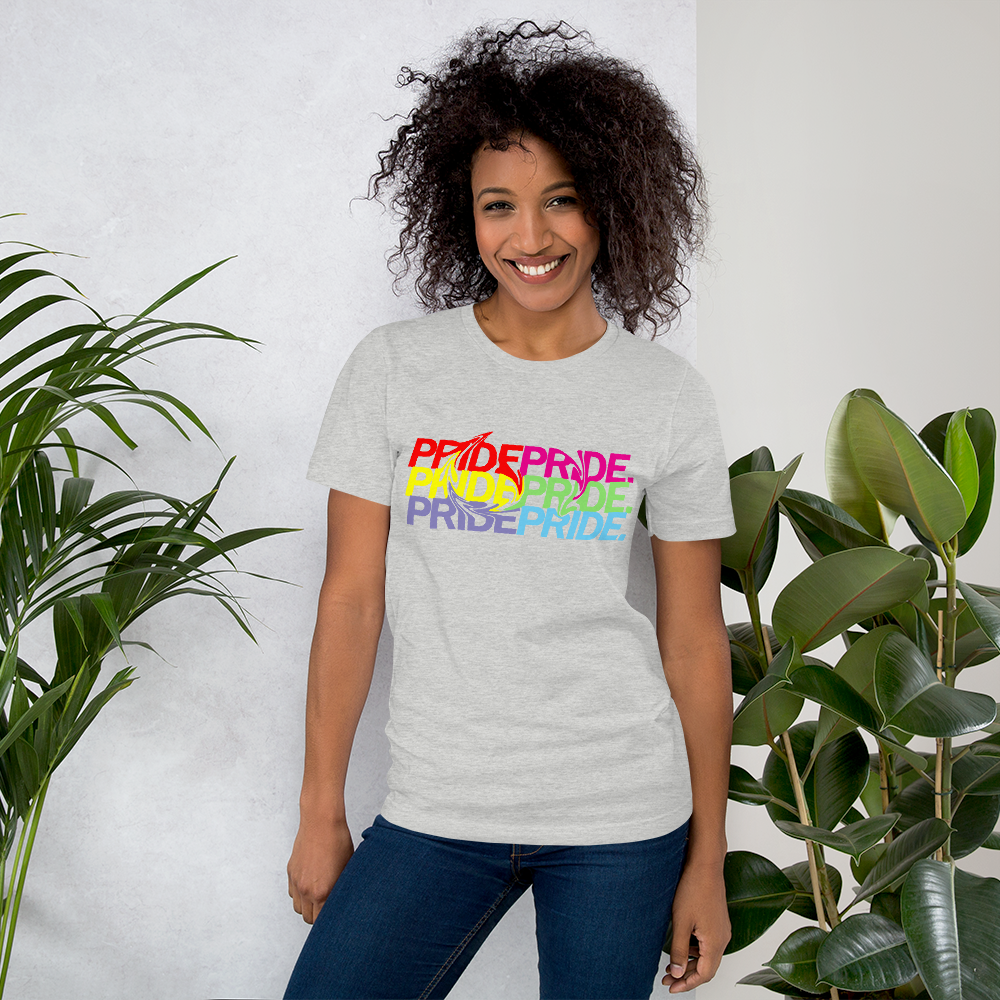 FEMME UNIV | LGBTQ PRIDEFEST Pride Swirl Unisex Tees VARIETIES AVAILABLE