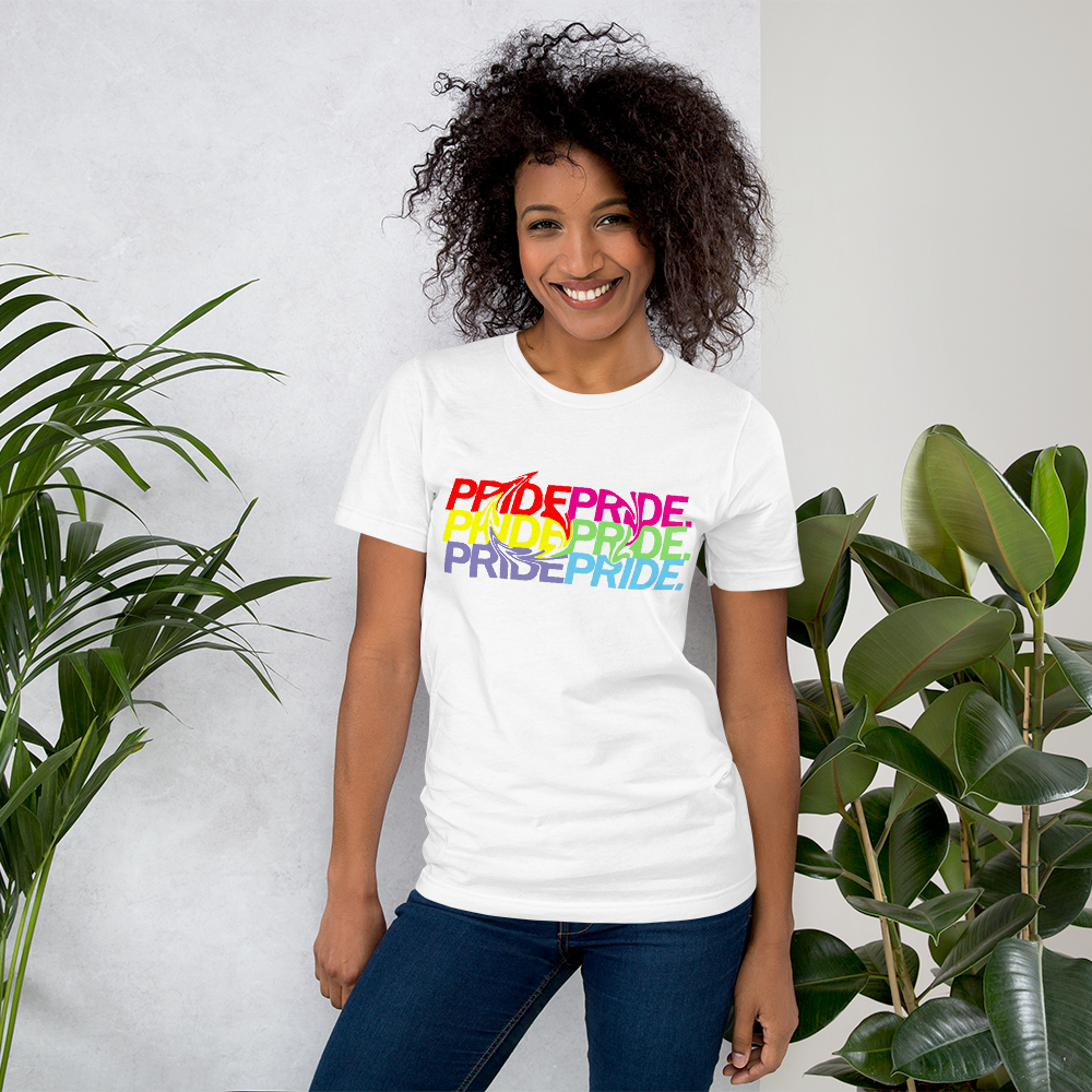 FEMME UNIV | LGBTQ PRIDEFEST Pride Swirl Unisex Tees VARIETIES AVAILABLE