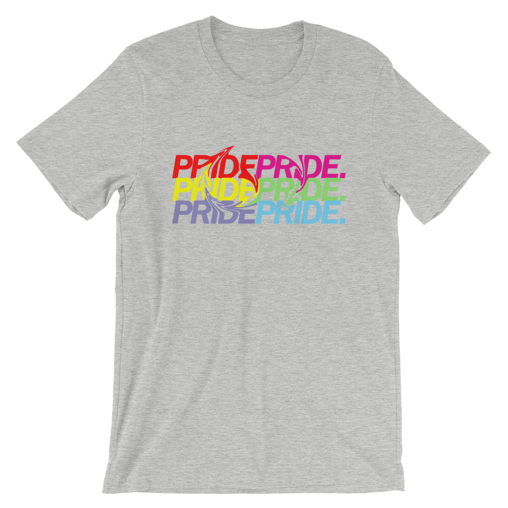 FEMME UNIV | LGBTQ PRIDEFEST Pride Swirl Unisex Tees VARIETIES AVAILABLE