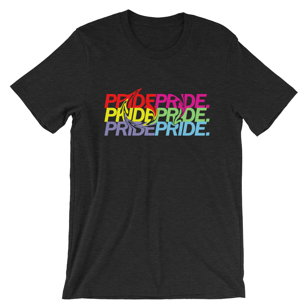 FEMME UNIV | LGBTQ PRIDEFEST Pride Swirl Unisex Tees VARIETIES AVAILABLE