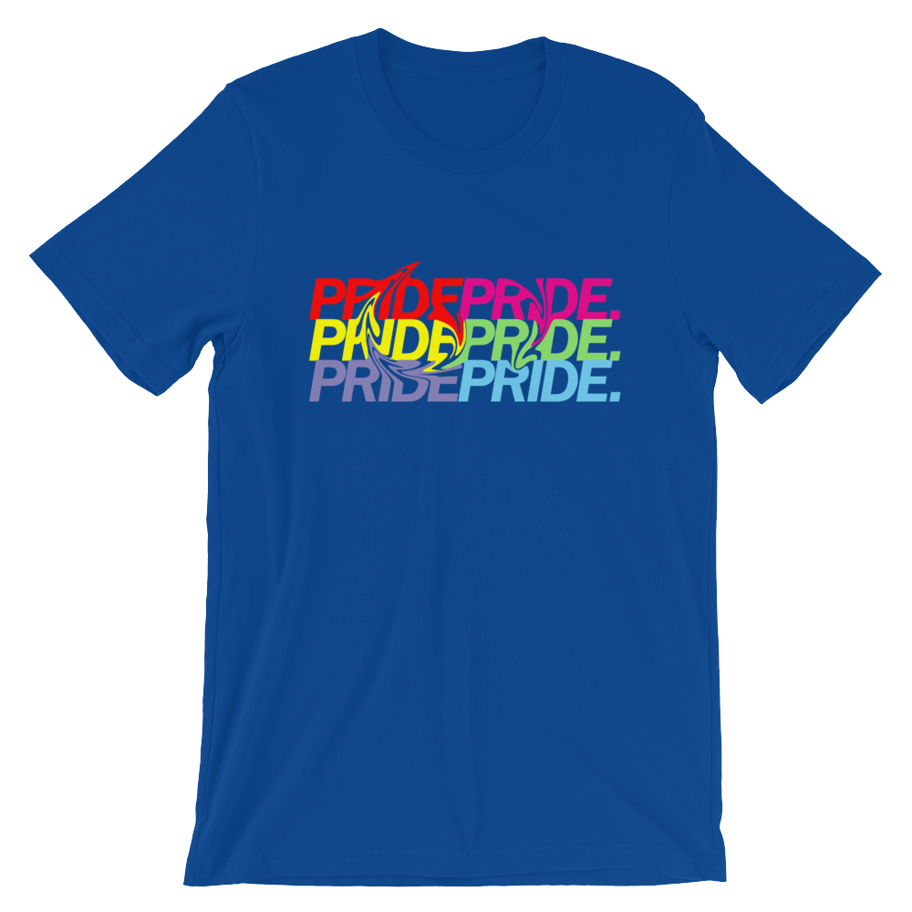 FEMME UNIV | LGBTQ PRIDEFEST Pride Swirl Unisex Tees VARIETIES AVAILABLE