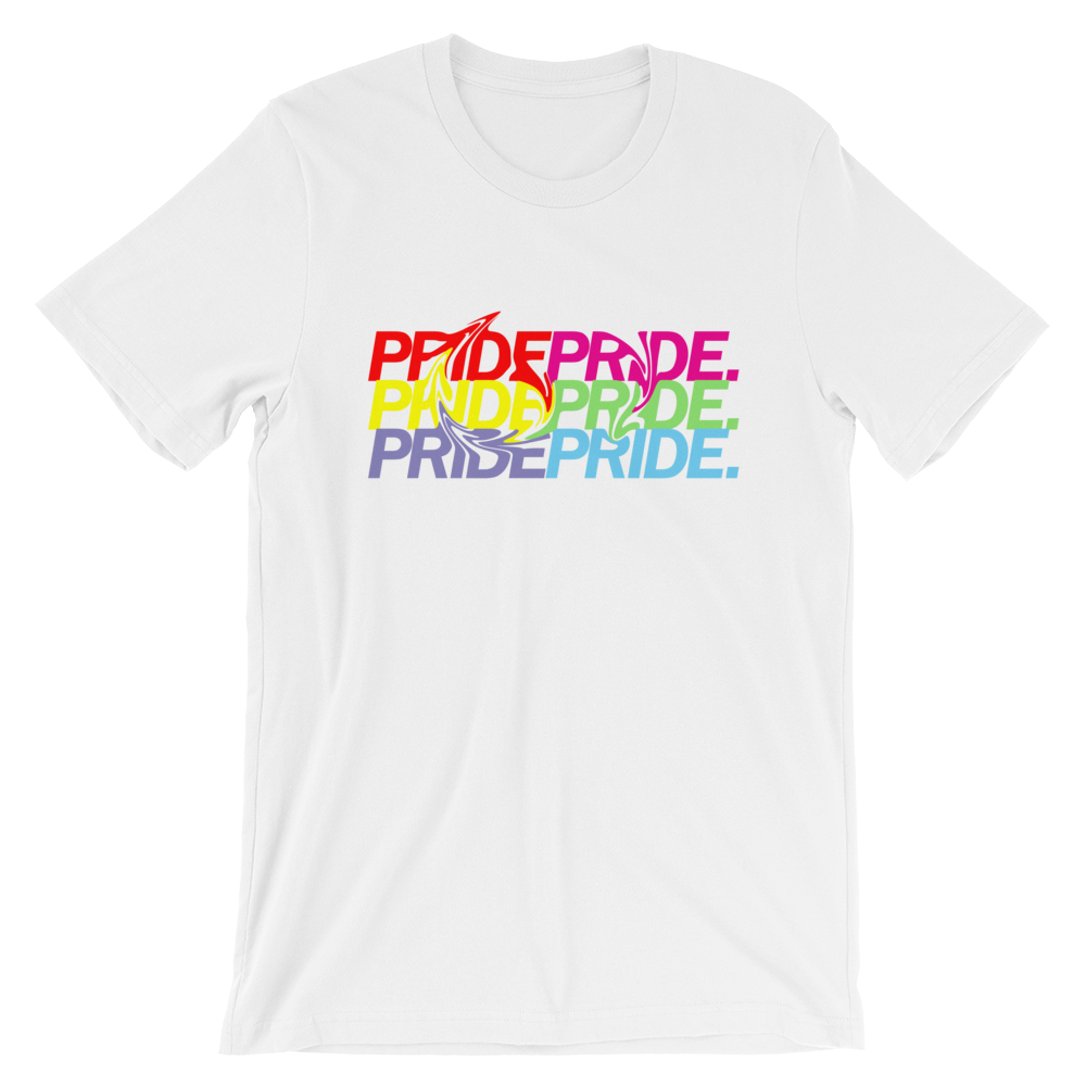 FEMME UNIV | LGBTQ PRIDEFEST Pride Swirl Unisex Tees VARIETIES AVAILABLE
