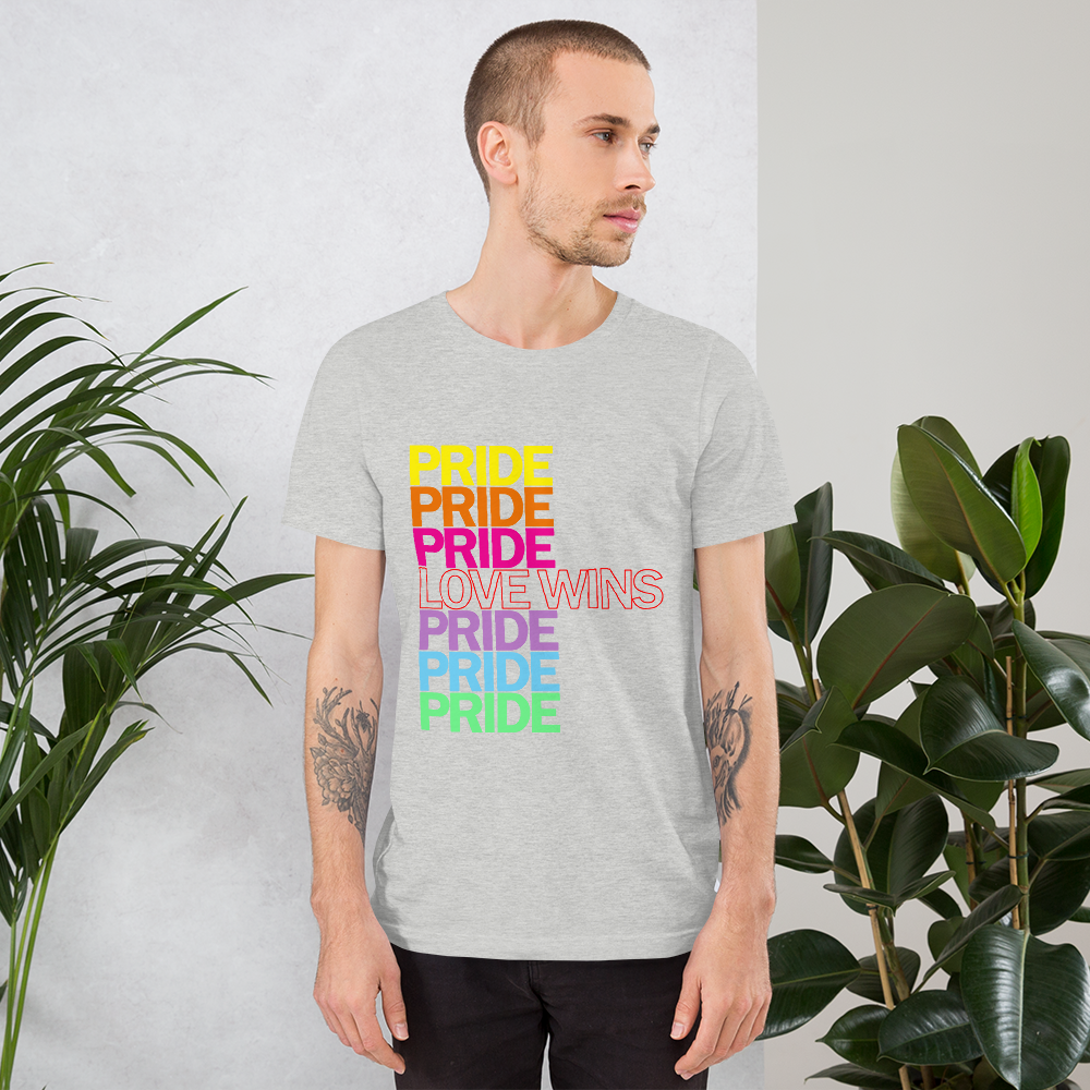 FEMME UNIV | LGBTQ PRIDEFEST Love Wins Pride Unisex Tees VARIETIES AVAILABLE