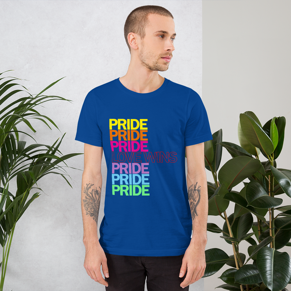 FEMME UNIV | LGBTQ PRIDEFEST Love Wins Pride Unisex Tees VARIETIES AVAILABLE