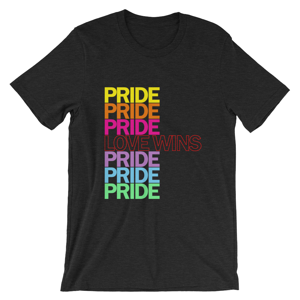 FEMME UNIV | LGBTQ PRIDEFEST Love Wins Pride Unisex Tees VARIETIES AVAILABLE