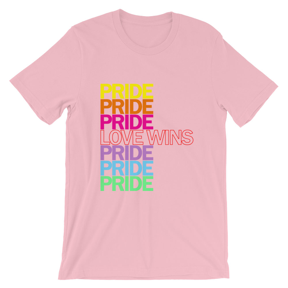 FEMME UNIV | LGBTQ PRIDEFEST Love Wins Pride Unisex Tees VARIETIES AVAILABLE