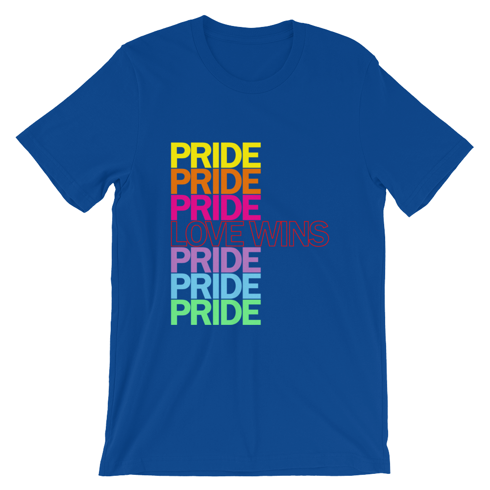 FEMME UNIV | LGBTQ PRIDEFEST Love Wins Pride Unisex Tees VARIETIES AVAILABLE