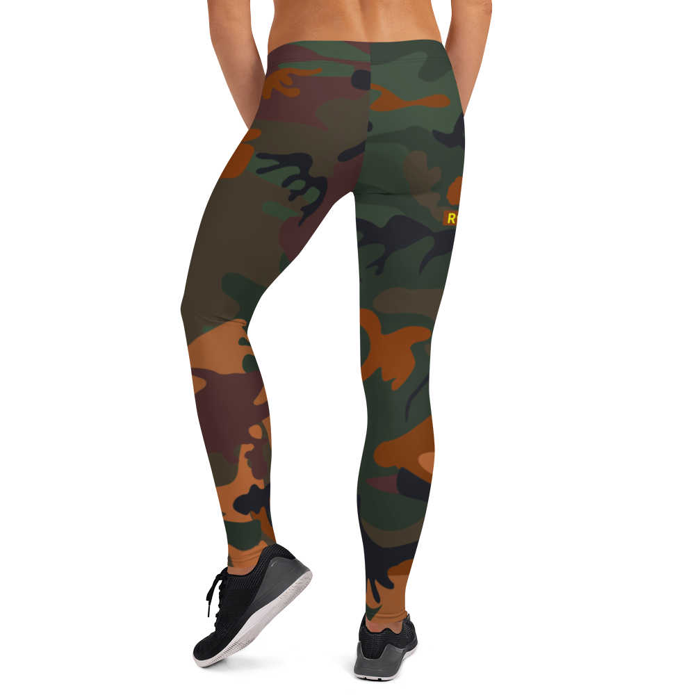 ROYAL WEAR | CAMO SAHARA NAMASTE ASHE COMFORT LEGGINGS