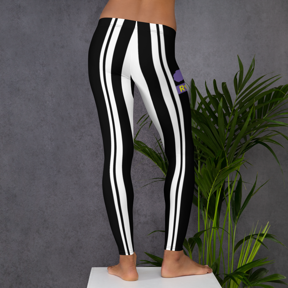 ROYAL. WEAR | ZEBRA CHROMA STRIPES LEGGINGS Fly Girl Original Zebra & Zebra Varieties