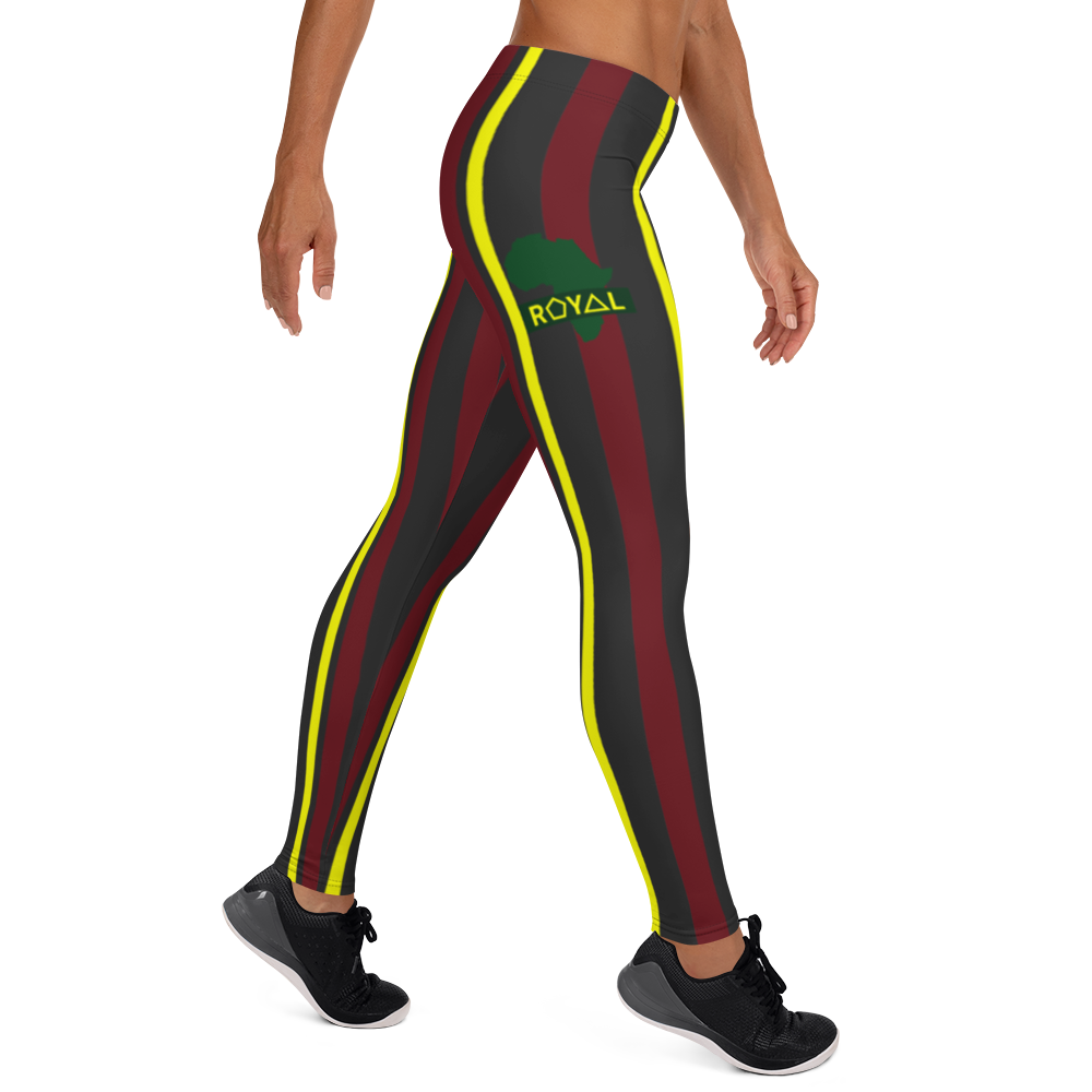 ROYAL. WEAR | ZEBRA CHROMA STRIPES LEGGINGS Fly Girl Original Zebra & Zebra Varieties