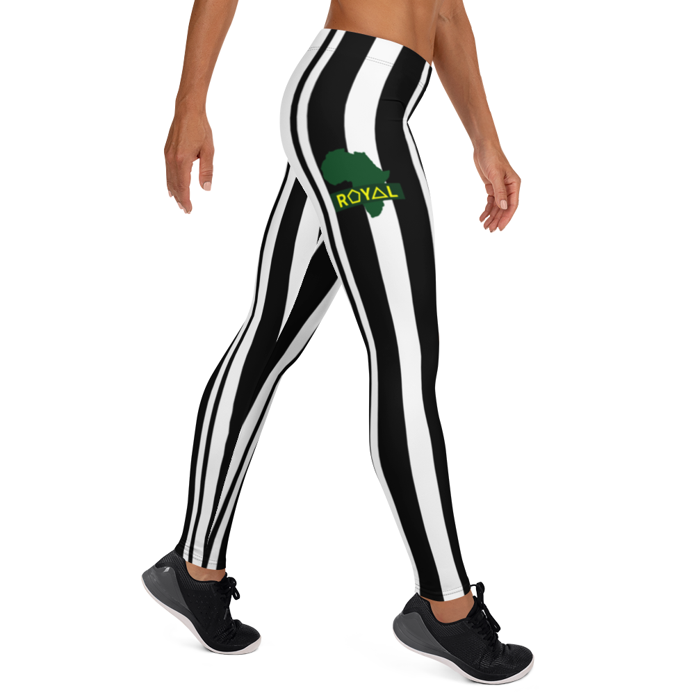 ROYAL. WEAR | ZEBRA CHROMA STRIPES LEGGINGS Fly Girl Original Zebra & Zebra Varieties