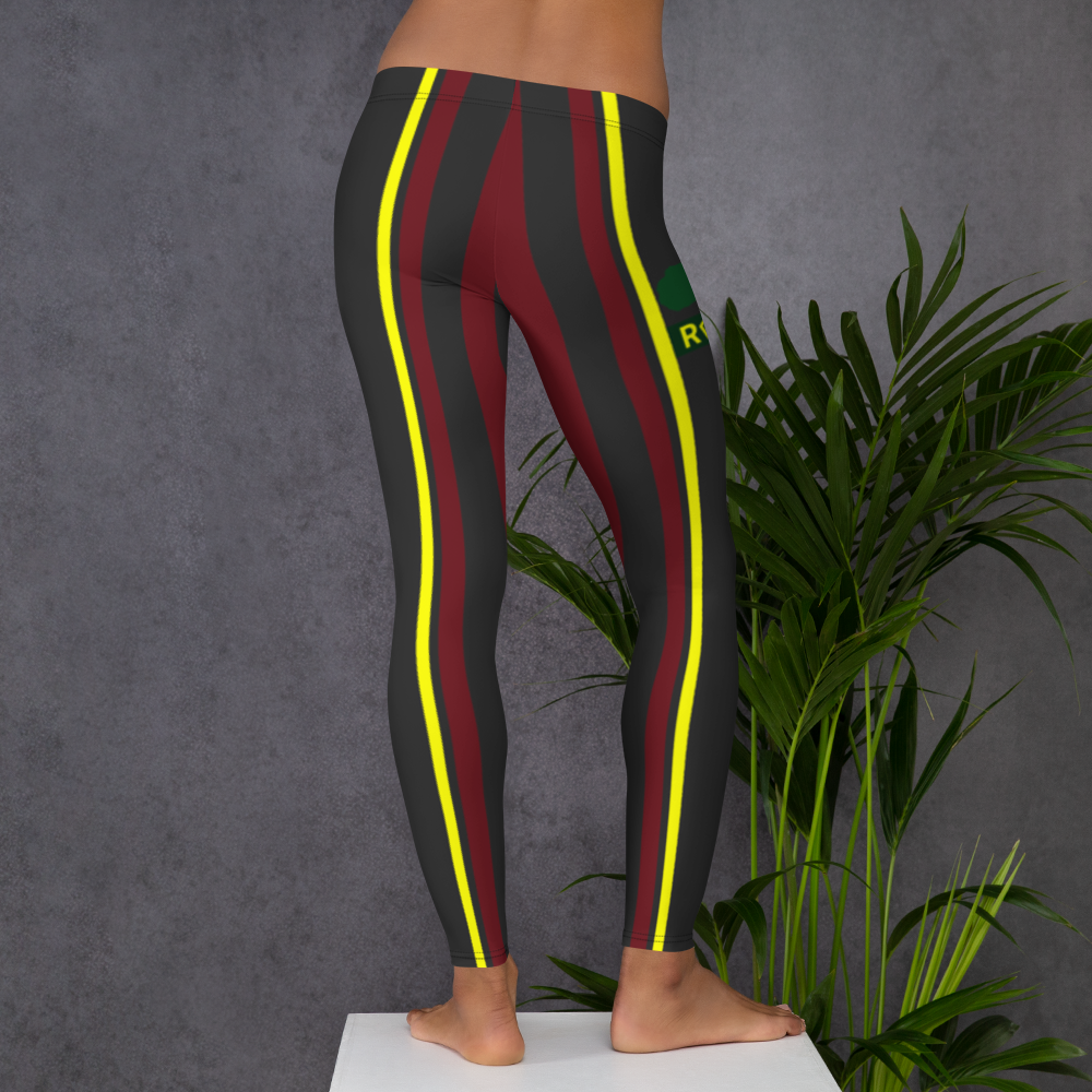 ROYAL. WEAR | ZEBRA CHROMA STRIPES LEGGINGS Fly Girl Original Zebra & Zebra Varieties