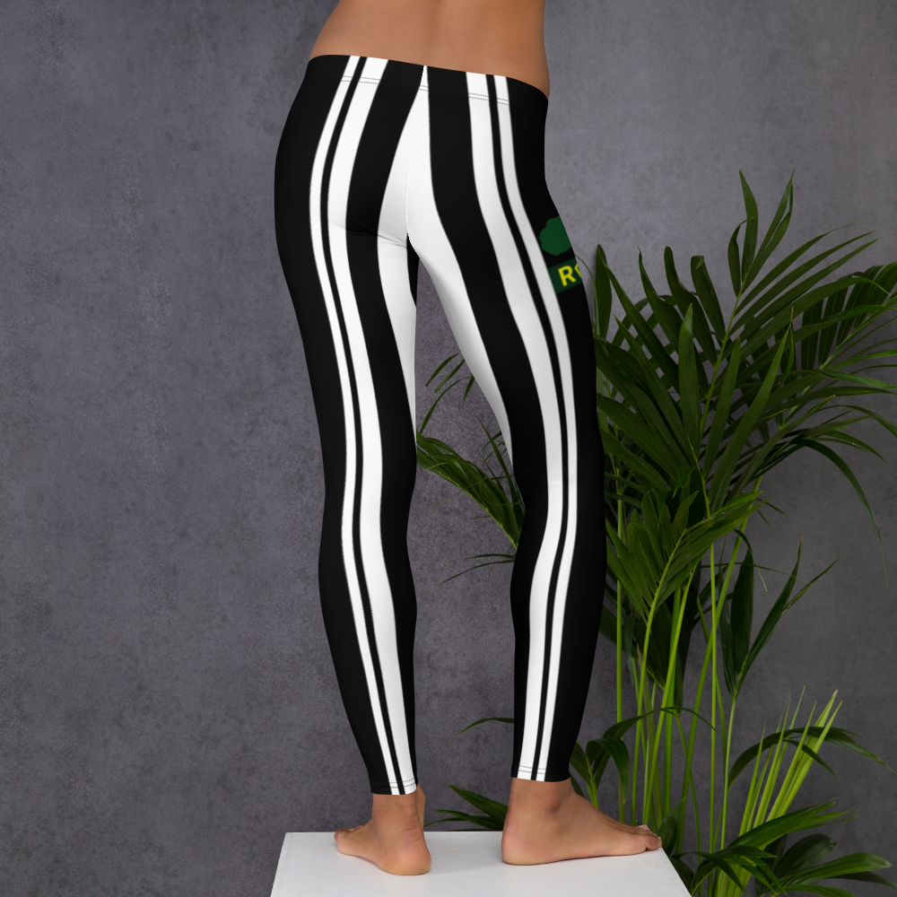 ROYAL. WEAR | ZEBRA CHROMA STRIPES LEGGINGS Fly Girl Original Zebra & Zebra Varieties