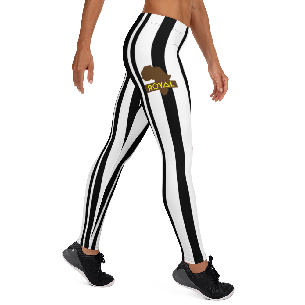 ROYAL. WEAR | ZEBRA CHROMA STRIPES LEGGINGS Fly Girl Original Zebra & Zebra Varieties