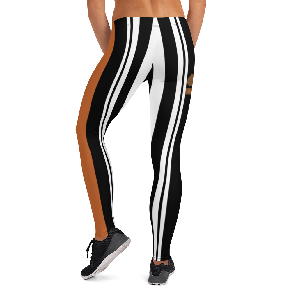 ROYAL. WEAR | ZEBRA CHROMA STRIPES LEGGINGS Fly Girl Original Zebra & Zebra Varieties