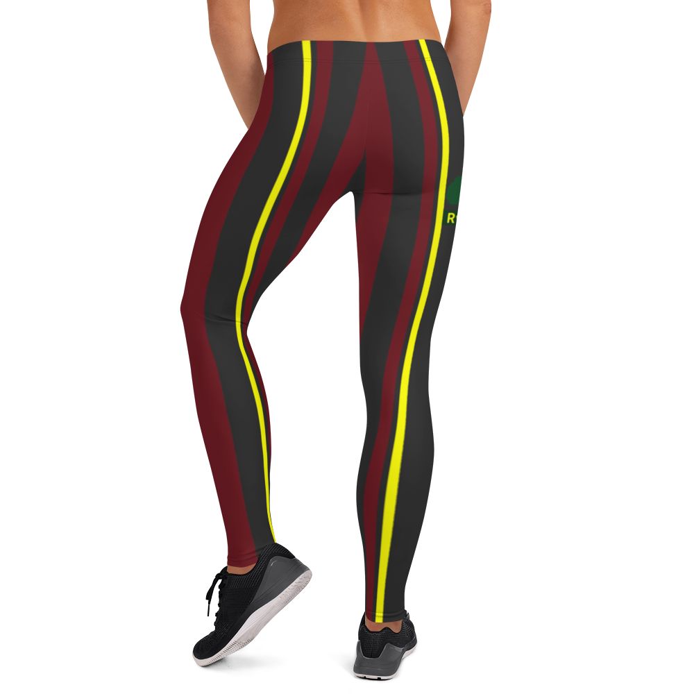 ROYAL. WEAR | ZEBRA CHROMA STRIPES LEGGINGS Fly Girl Original Zebra & Zebra Varieties