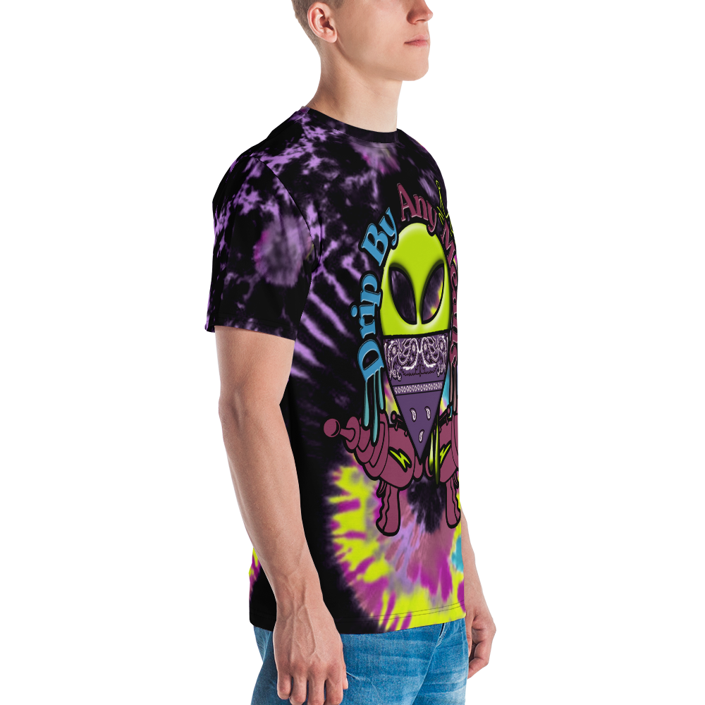 CRXWN | Drip or Dye Custom Tie Dye Crew Neck Jersey Tee 270 React