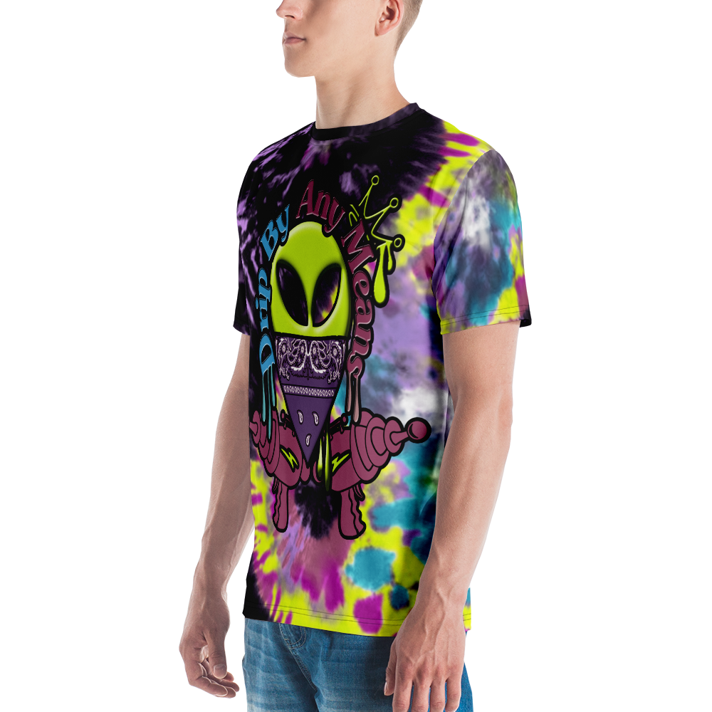CRXWN | Drip or Dye Custom Tie Dye Crew Neck Jersey Tee 270 React