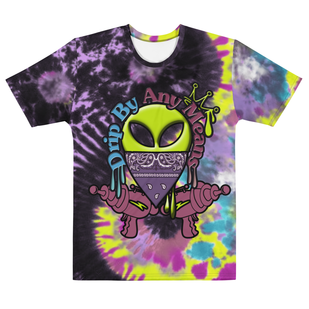 CRXWN | Drip or Dye Custom Tie Dye Crew Neck Jersey Tee 270 React