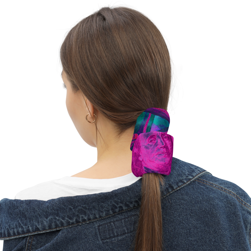 CRXWN | Drip or Dye Custom All About the Money Print 3-in-1 UNISEX Gaiter Pink Guap