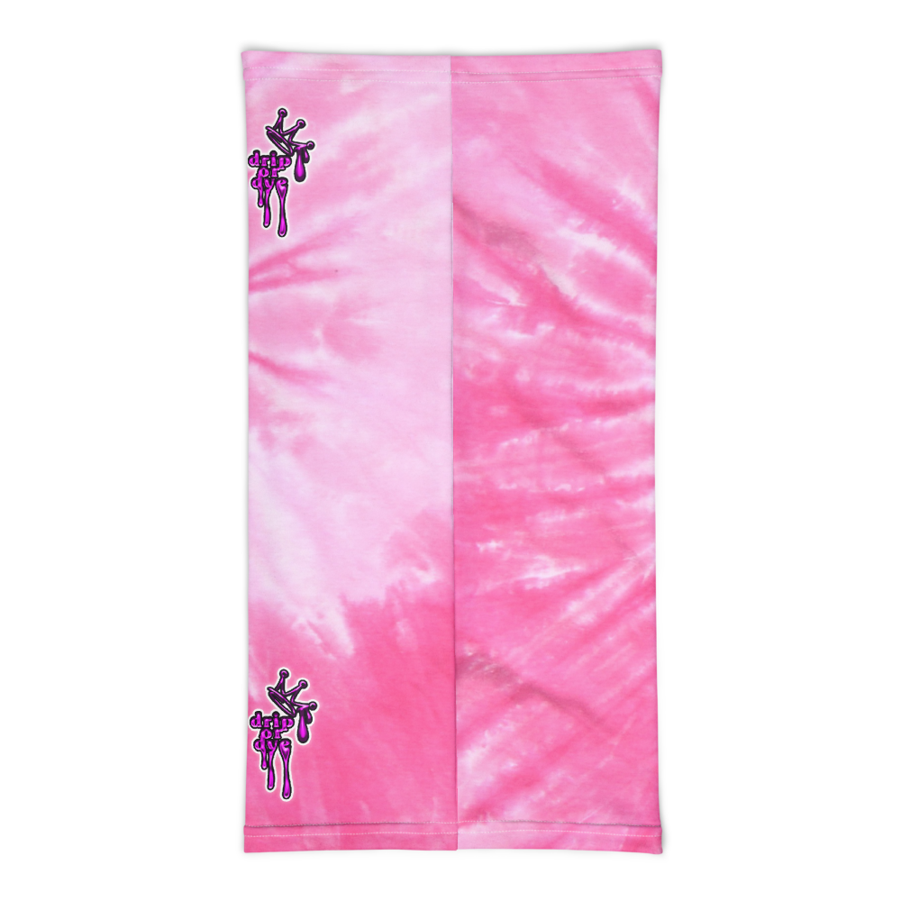 CRXWN | Drip or Dye Custom Tie Dye 3-in-1 UNISEX Gaiter PINK