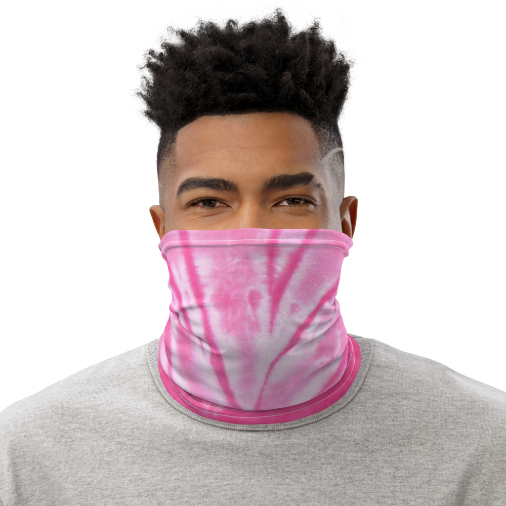 CRXWN | Drip or Dye Custom Tie Dye 3-in-1 UNISEX Gaiter PINK