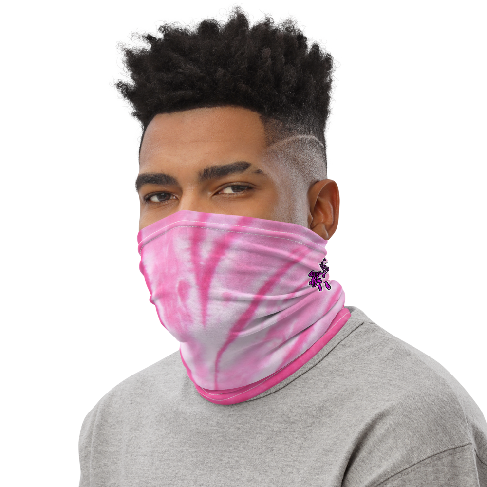 CRXWN | Drip or Dye Custom Tie Dye 3-in-1 UNISEX Gaiter PINK