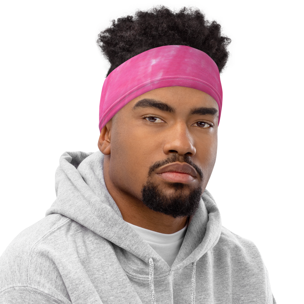 CRXWN | Drip or Dye Custom Tie Dye 3-in-1 UNISEX Gaiter PINK