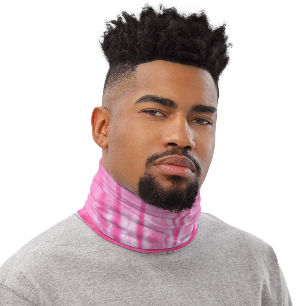 CRXWN | Drip or Dye Custom Tie Dye 3-in-1 UNISEX Gaiter PINK