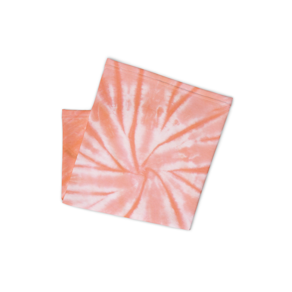 CRXWN | Drip or Dye Custom Tie Dye 3-in-1 UNISEX Gaiter ORANGE