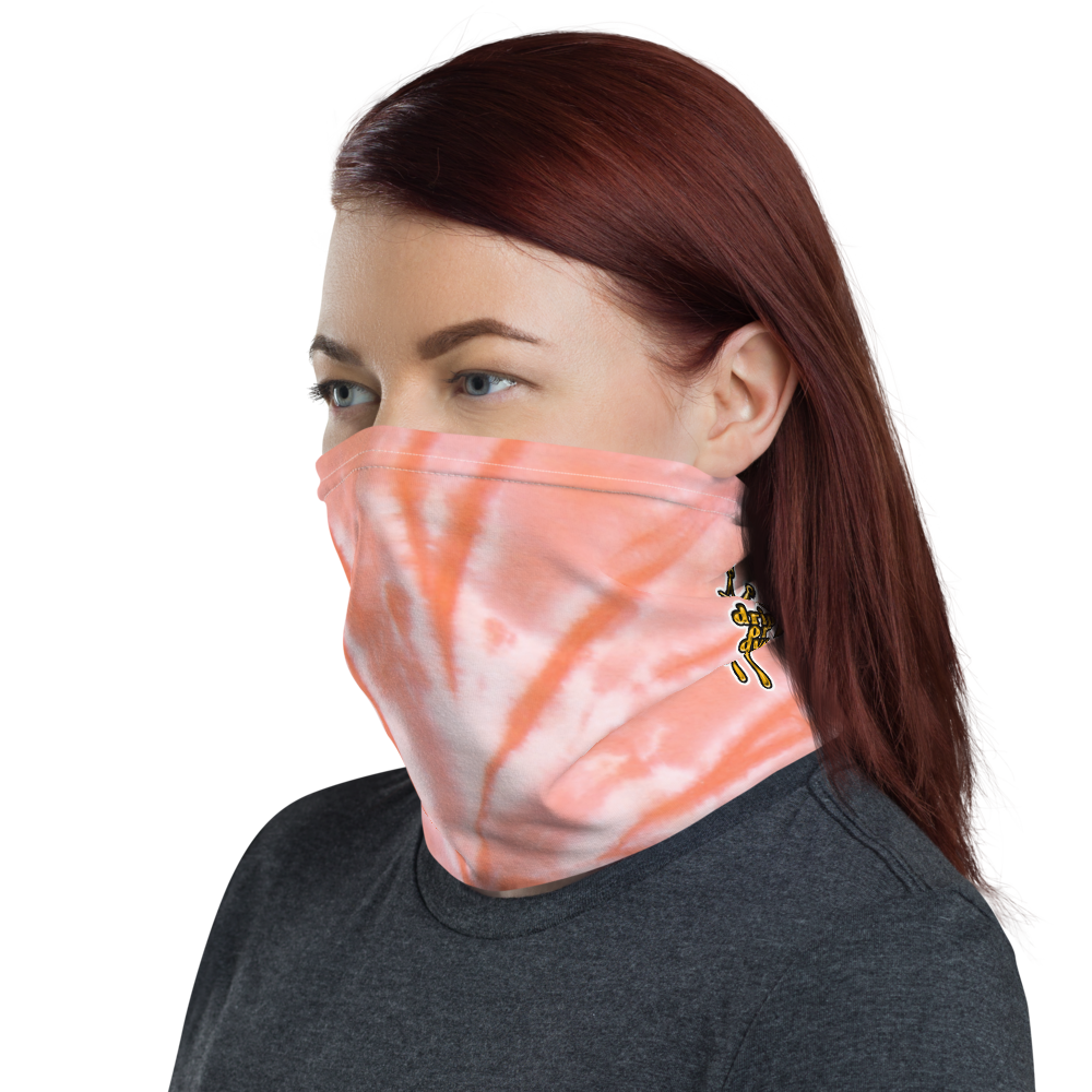 CRXWN | Drip or Dye Custom Tie Dye 3-in-1 UNISEX Gaiter ORANGE