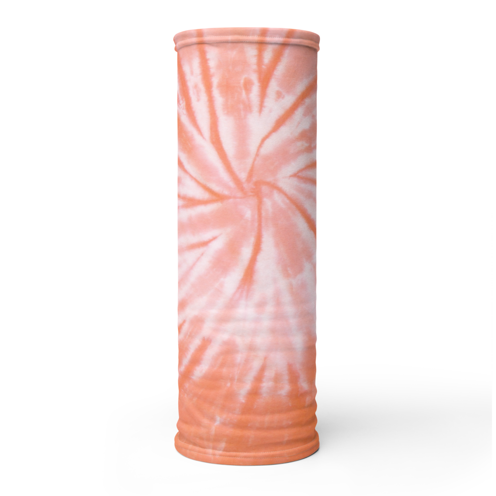 CRXWN | Drip or Dye Custom Tie Dye 3-in-1 UNISEX Gaiter ORANGE