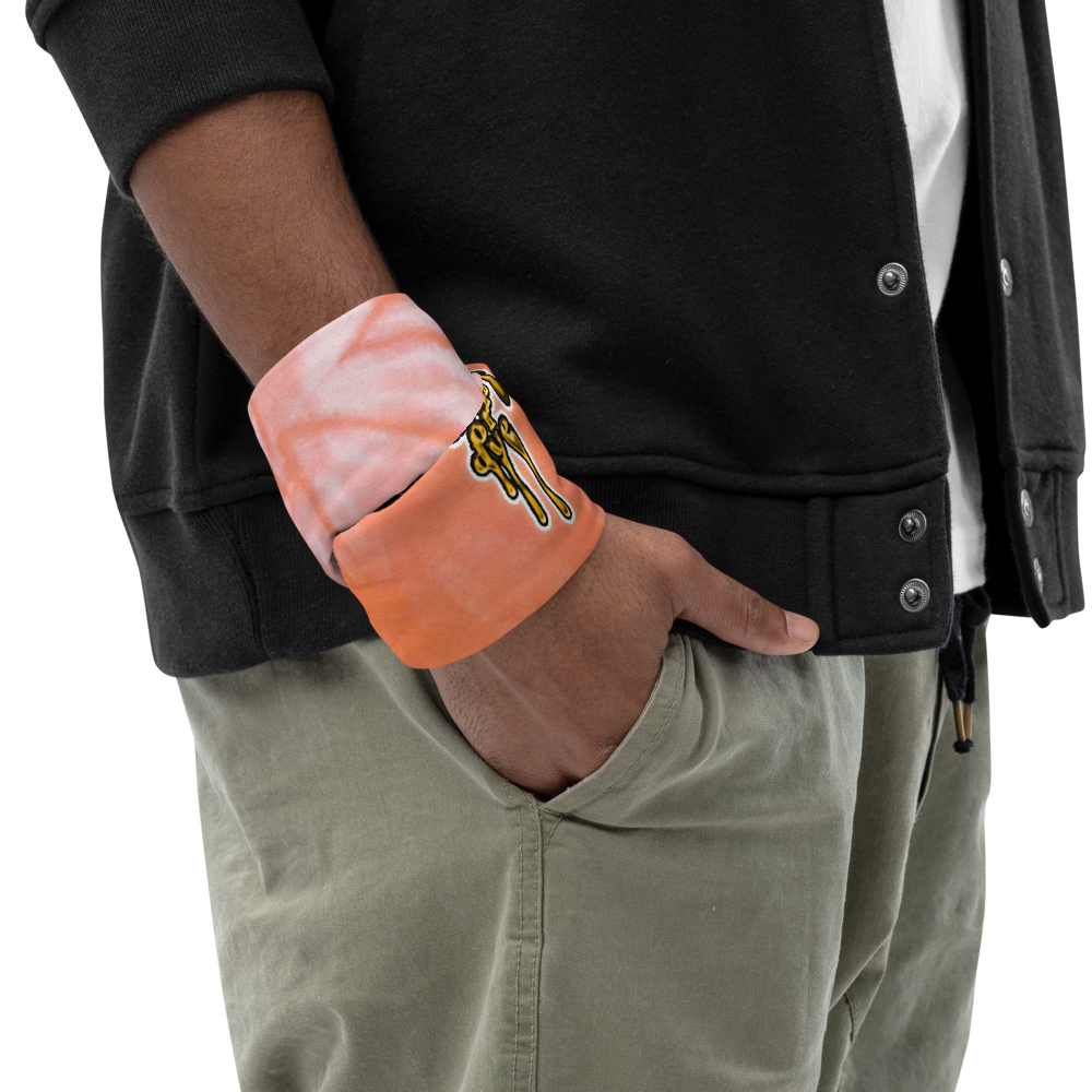 CRXWN | Drip or Dye Custom Tie Dye 3-in-1 UNISEX Gaiter ORANGE